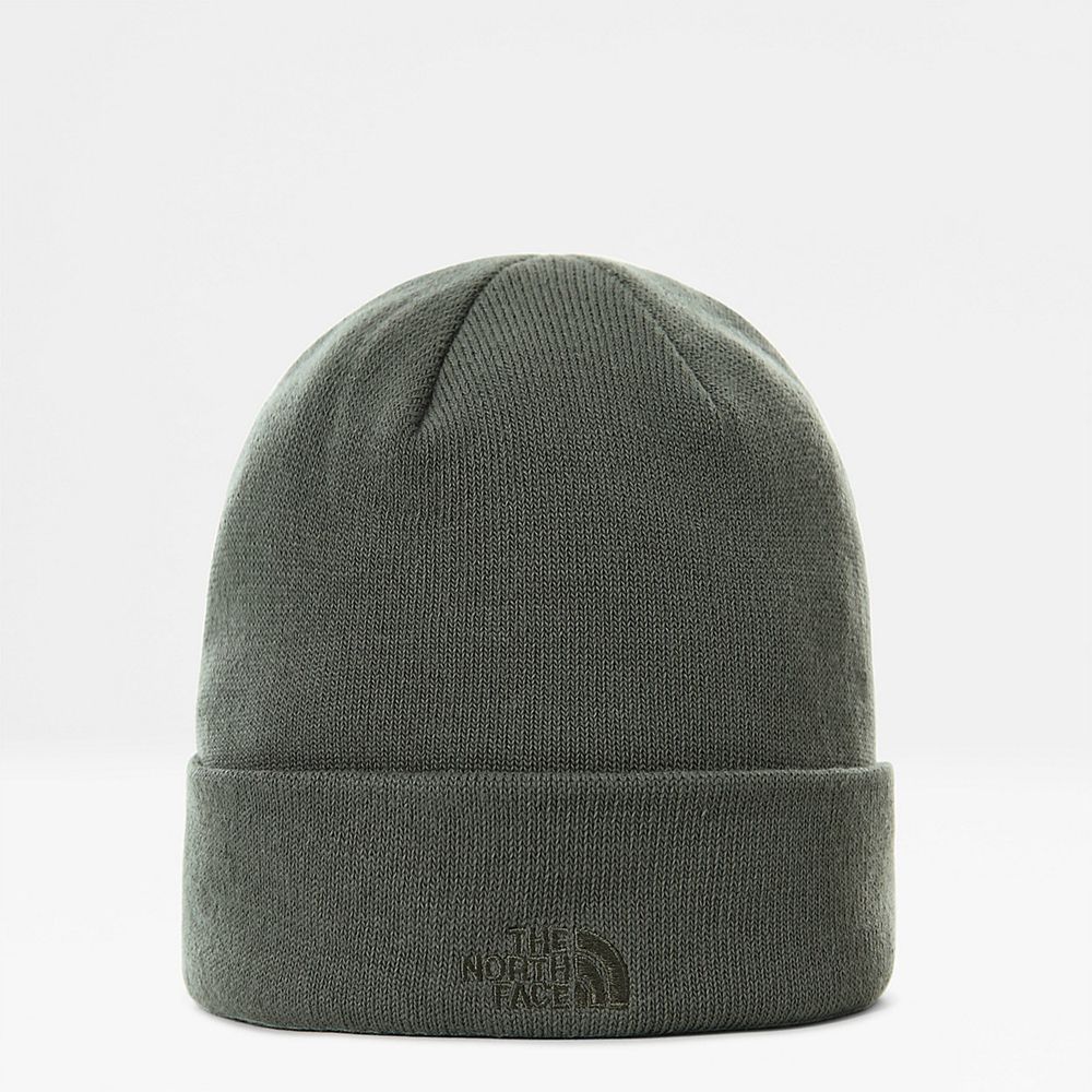 The North Face Beanies Mens Australia - The North Face Norm Shallow Green (LCX-370582)